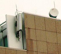 PCS cells on Canada Trust Building, downtown Halifax